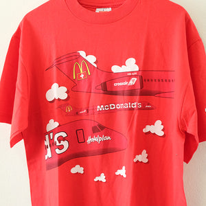 Vintage Crossair Mcdonalds Graphic T-Shirt - L