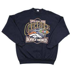 Vintage Denver Broncos Champions Crewneck - XL