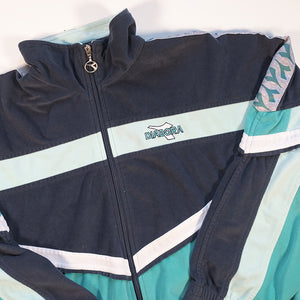 Vintage Diadora Suede Style Logo Tracksuit - L