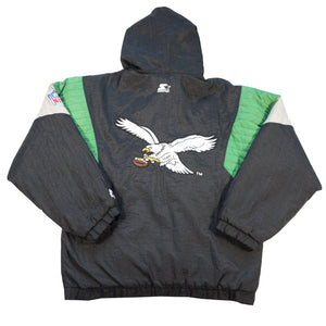 Vintage Starter Philadelphia Eagles Embroidered Jacket - L