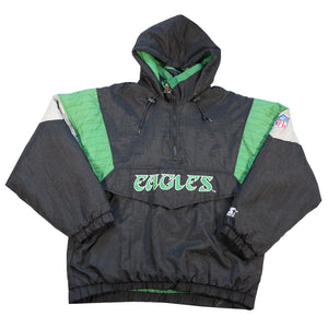 Vintage Starter Philadelphia Eagles Embroidered Jacket - L