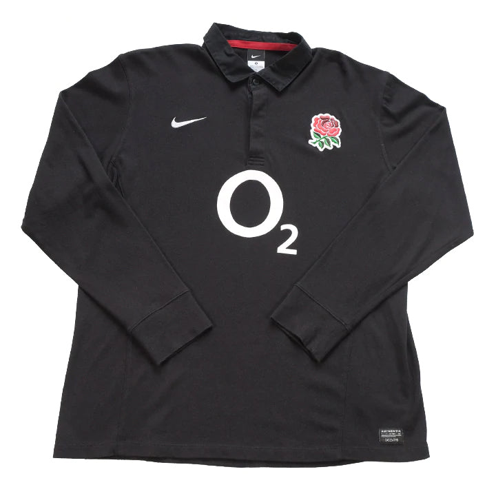 Vintage Nike England Rugby Long Sleeve Jersey - XL