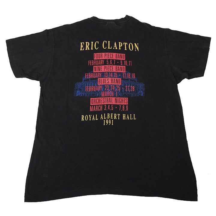 Vintage 1991 Eric Clapton Single Stitch Tour T-Shirt - L