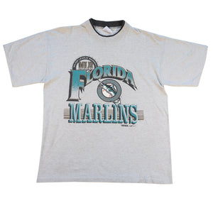 Vintage 1992 Florida Marlins Made In USA T-Shirt - L