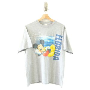 Vintage Mickey Mouse Graphic T-Shirt - L