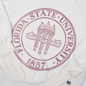 Vintage Florida State Mock Neck Sweatshirt Made In USA - M