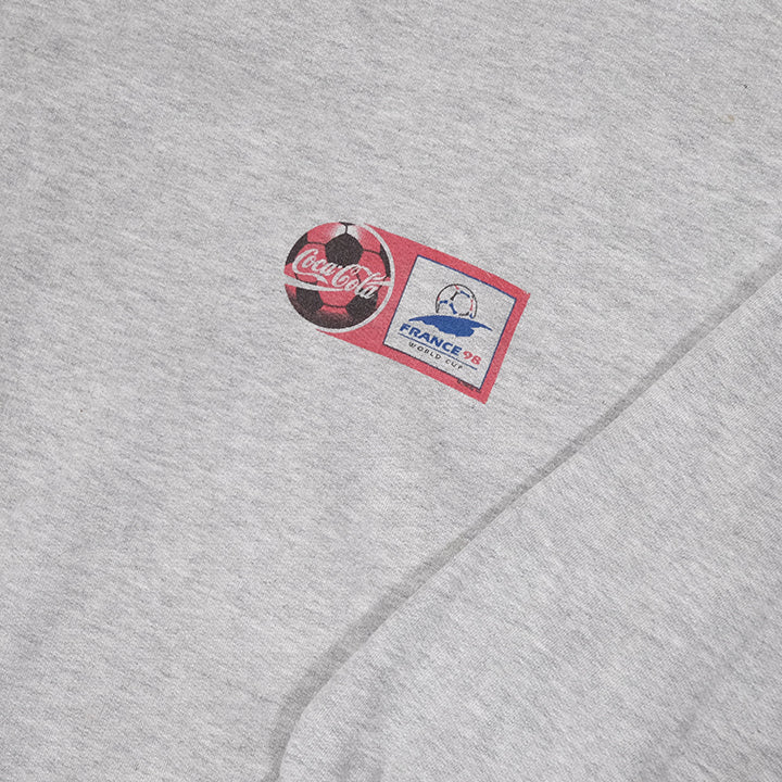 Vintage France 98 Coca-Cola Crewneck - L