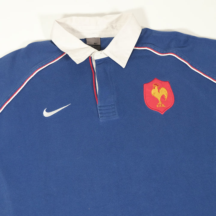 Vintage 2002 Nike France Rugby Jersey - L