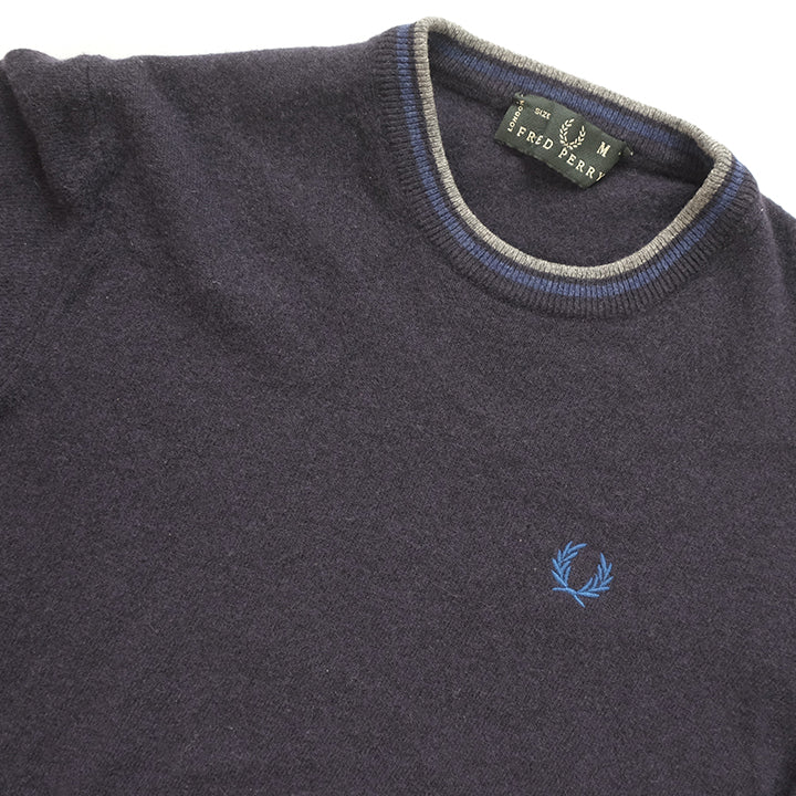 Vintage Fred Perry Logo Sweater - M