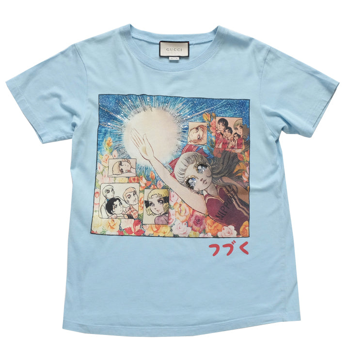 Gucci Anime Manga Graphic T-Shirt Made In Italy - S