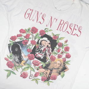 Vintage 1993 Guns N Roses Skin 'N' Bones World Tour Single Stitch T-Shirt - L