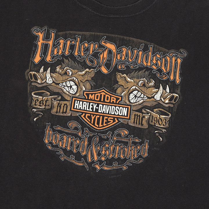 Vintage Harley Davidson Graphic T-Shirt - L