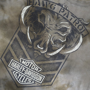 Vintage Harley Davidson Hawg Patrol Graphic T-Shirt - L