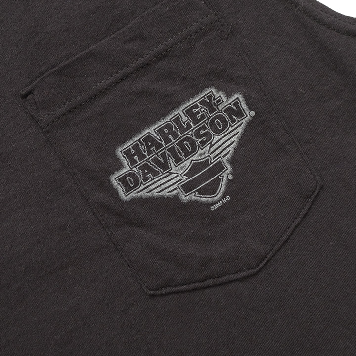 Vintage Harley Davidson Graphic Tank Top - M