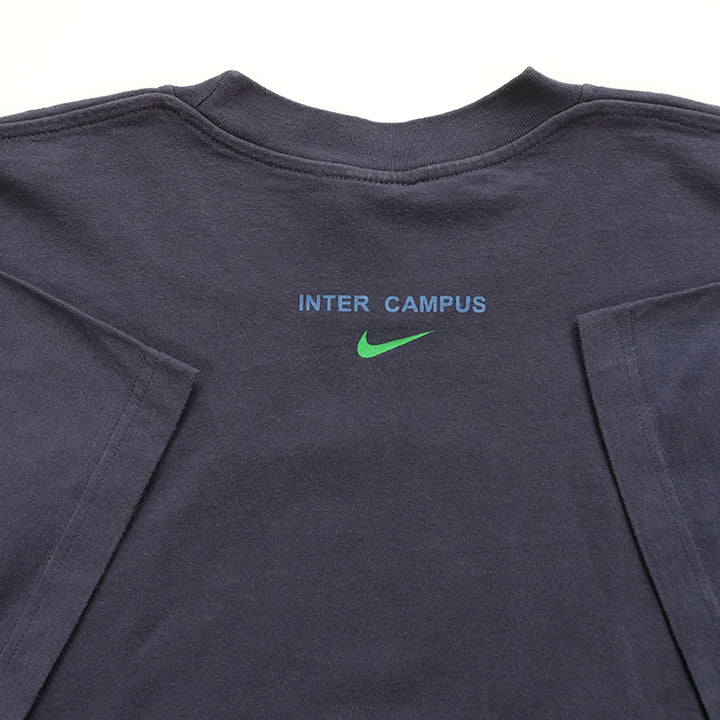 Vintage Nike Inter Campus Spell Out T-Shirt - XL