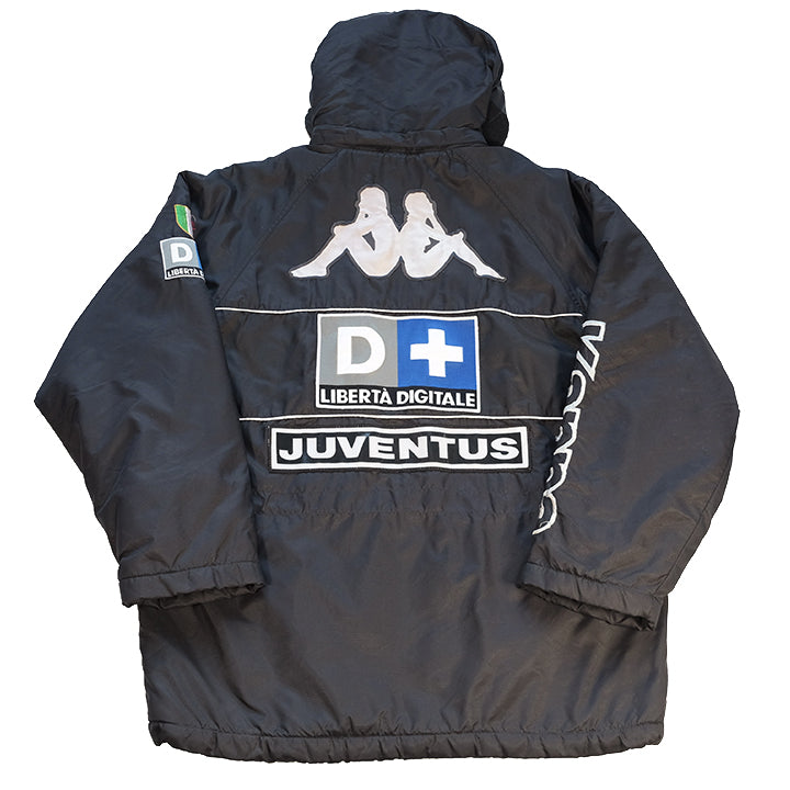 Vintage RARE Juventus 1995-97 D+ Official Sherpa Fleece Jacket - XL