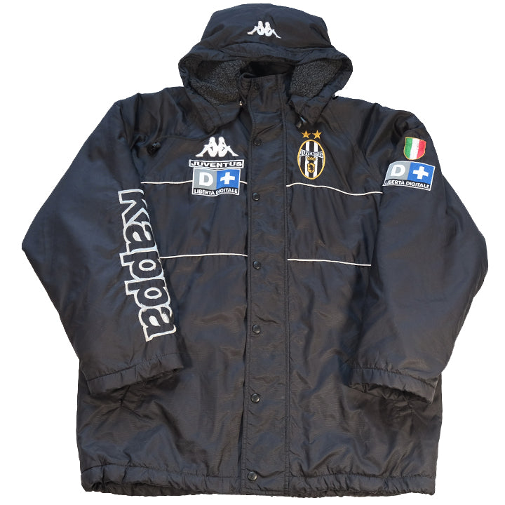 Vintage RARE Juventus 1995-97 D+ Official Sherpa Fleece Jacket - XL