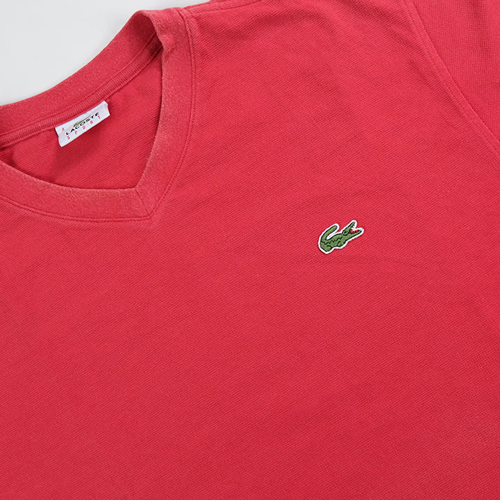 Lacoste Sport Waffle Logo T-Shirt - L