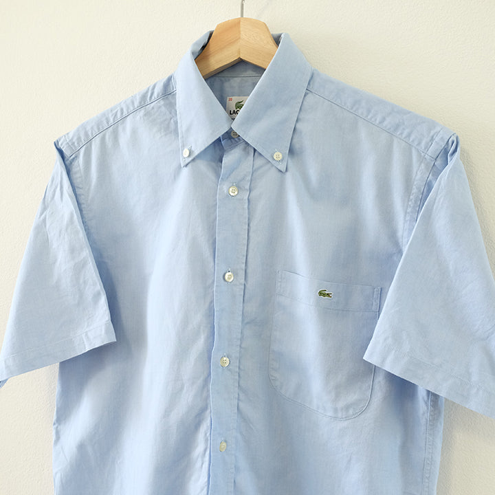 Vintage Lacoste Short Sleeve Button Up Shirt - M