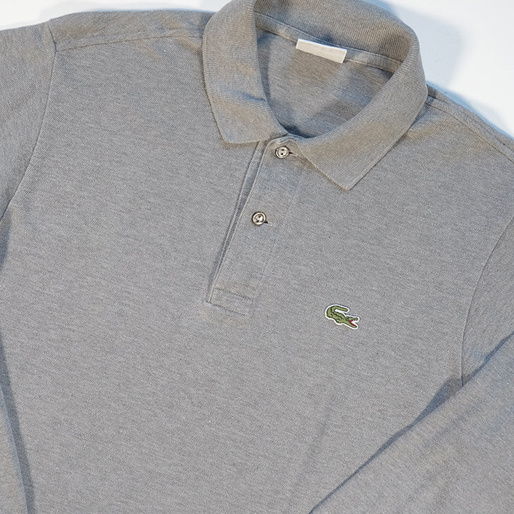 Vintage Lacoste Logo Long Sleeve - L