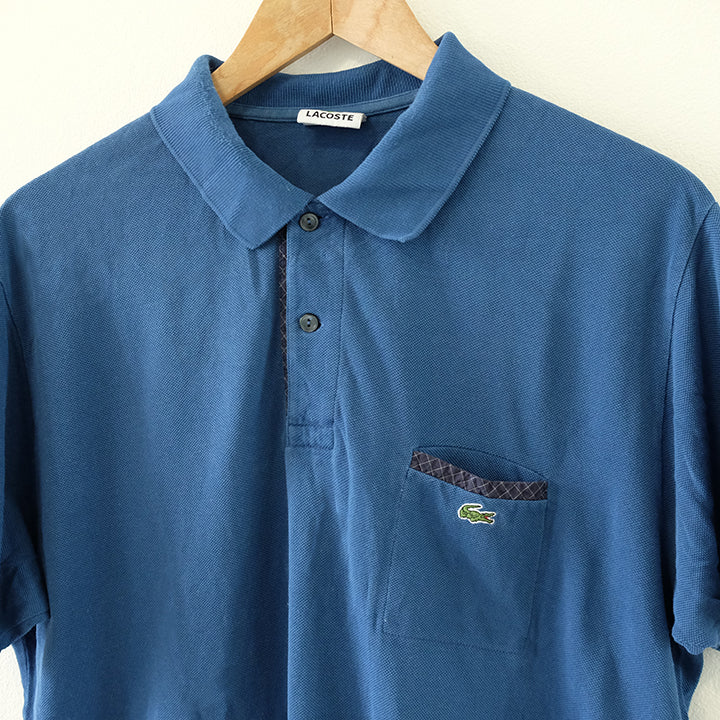 Vintage Lacoste Logo Polo Shirt - L/XL