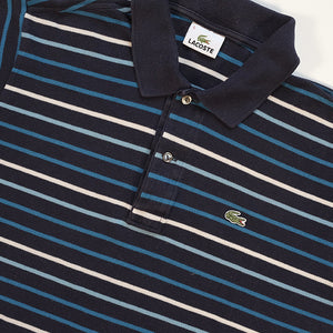 Vintage Lacoste Stripe Polo - L