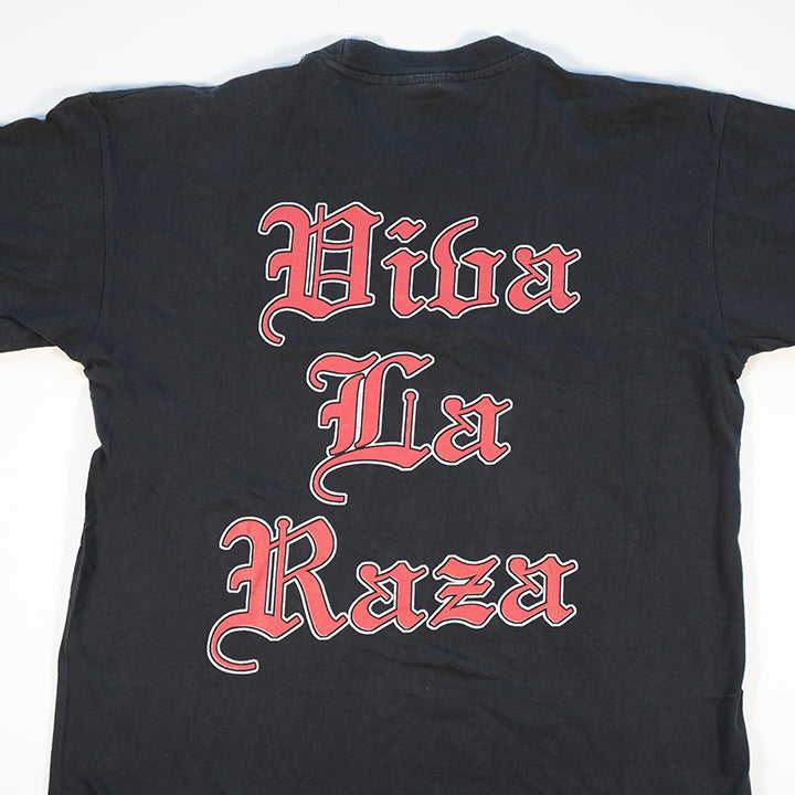 Vintage Latino Heat Viva La Raza Graphic T-Shirt - M