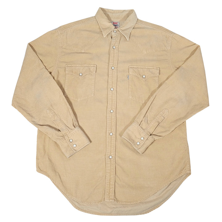 Vintage Levis Corduroy Button Up Shirt - L – Steep Store