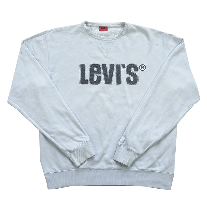 Vintage Levis Spell Out Crewneck - M