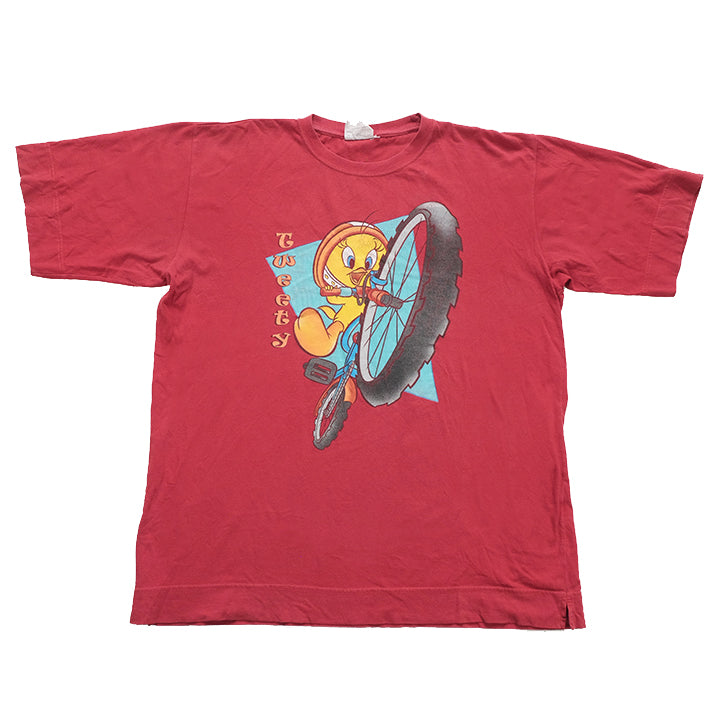 Vintage Tweety Bird Graphic T-Shirt - L