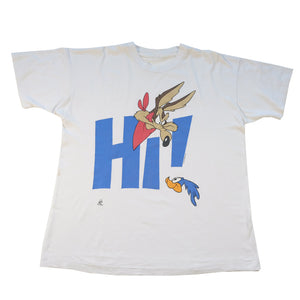 Vintage 1996 Looney Tunes Graphic Single Stitch T-Shirt - L