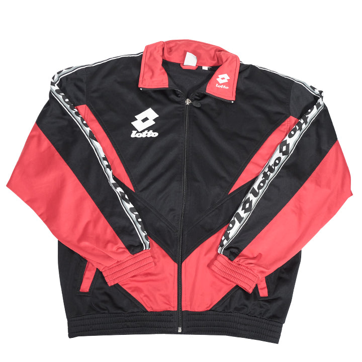 Vintage Lotto Logo Track Jacket - L