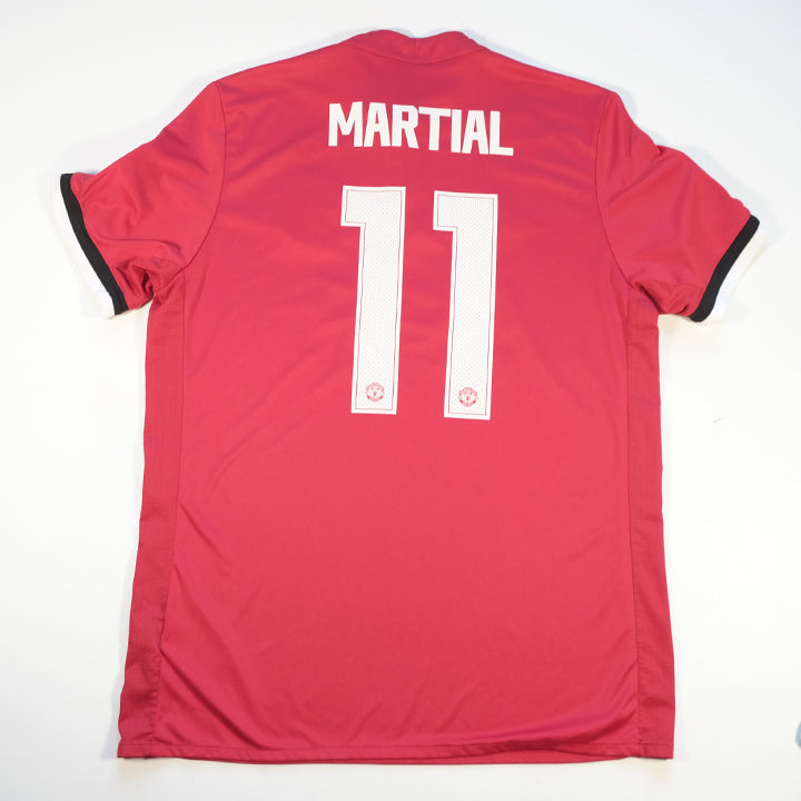 Vintage 2017 Manchester United UEFA Winners Martial Jersey - L