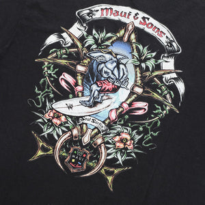 Vintage Maui & Sons Graphic Single Stitch T-Shirt - XL