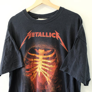 Vintage Metallica Rib Cage Graphic T-Shirt - XL