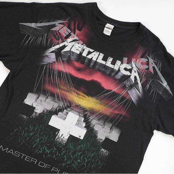 Vintage Metallica Master Of Puppets Graphic T-Shirt - XL