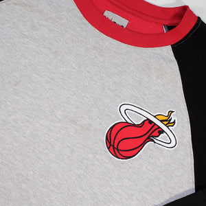 Miami Heat Embroidered Logo Crewneck - XL