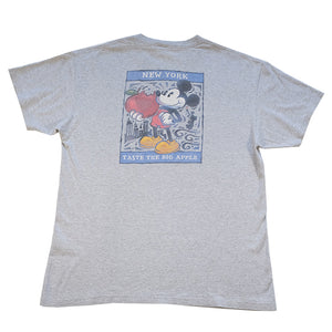 Vintage Mickey Mouse Big Apple Graphic T-Shirt - L