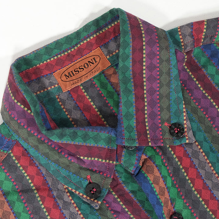 Vintage Missoni Long Sleeve Button Up - L