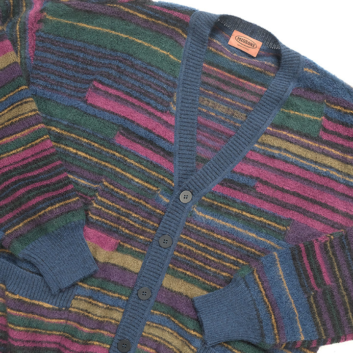 Vintage Missoni Knit Cardigan Made In Italy NWT L/50