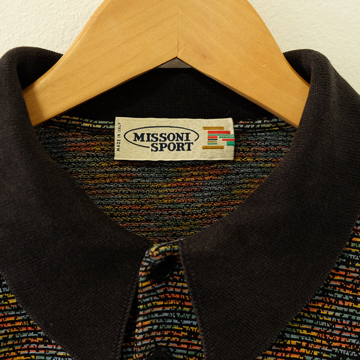 Vintage Missoni Sport Pattern Shirt Made In Italy - M