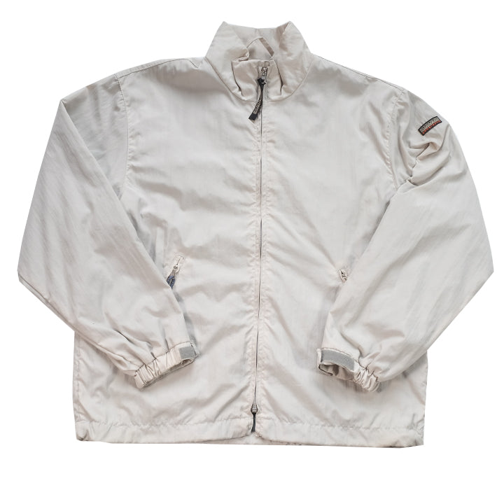 Vintage Napapijri Geographic Windbreaker Jacket - L