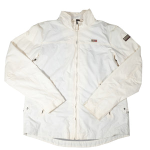 Vintage Napapijri Geographic Windbreaker Jacket - L