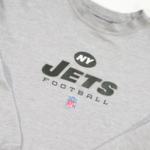 Vintage New York Jets Embroidered Crewneck - S
