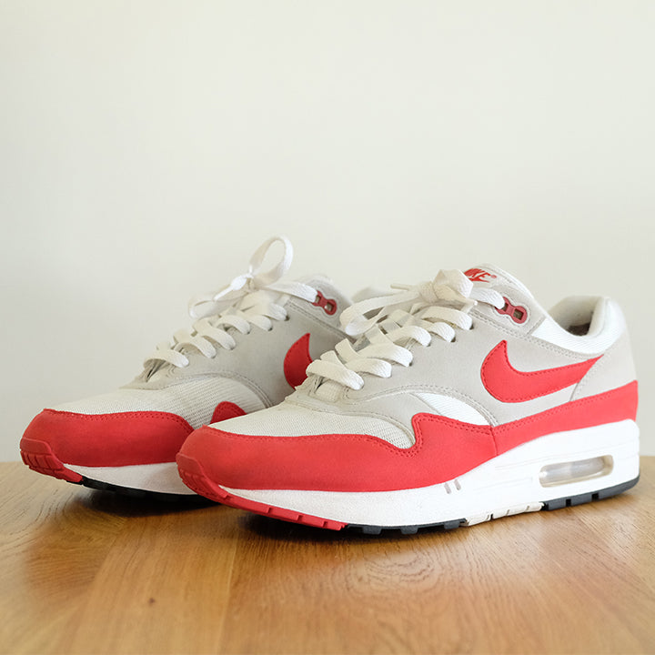 2017 Nike Air Max 1 Anniversary Red Shoes - US 9