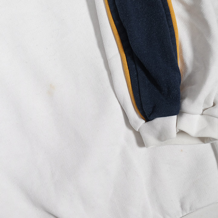 Vintage Rare Nike Big Embroidered Swoosh Hooded Sweatshirt - XL