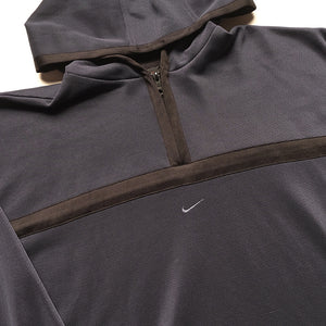 Vintage Nike Embroidered Centre Swoosh Quarter Zip Sweatshirt - XL