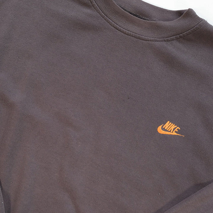 Vintage RARE Nike Just Do It Grey Tag Crewneck - L