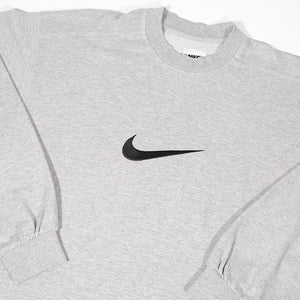 Vintage Nike Embroidered Swoosh Crewneck - L