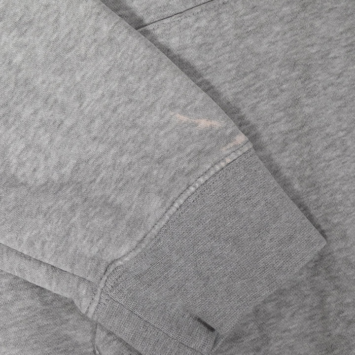 Vintage Nike Embroidered Logo Hooded Sweatshirt - L